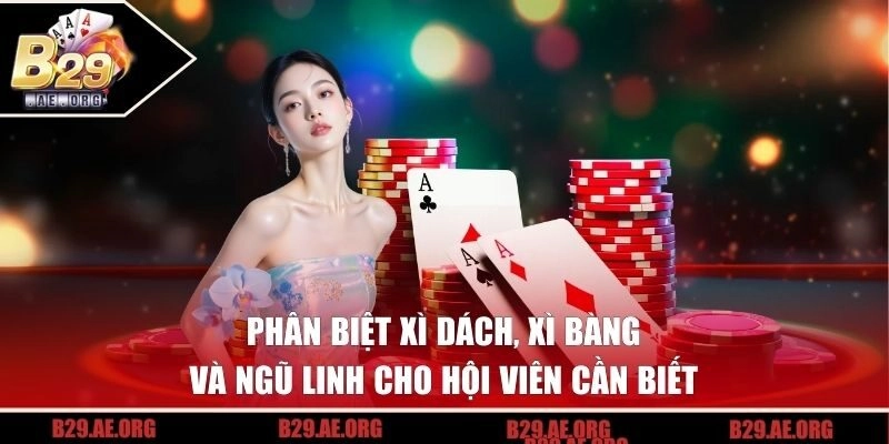 Xì dách, xì bàng và ngũ linh